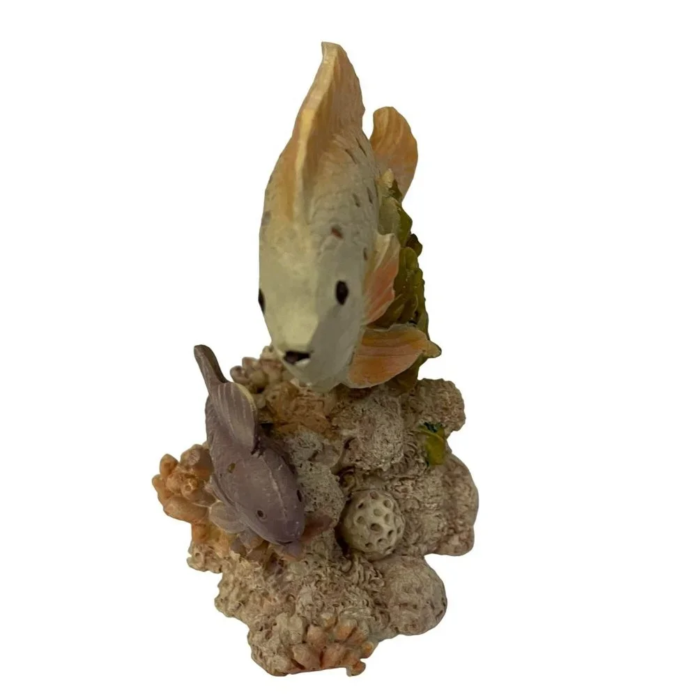 K's Collection Decorative Two Marine‎ Fish figurine Sculpture Multi